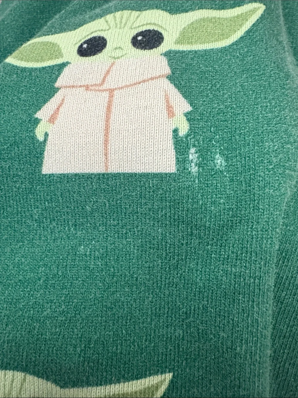 Hanna Andersson Baby Yoda Star Wars Pajamas Unisex Size 12
